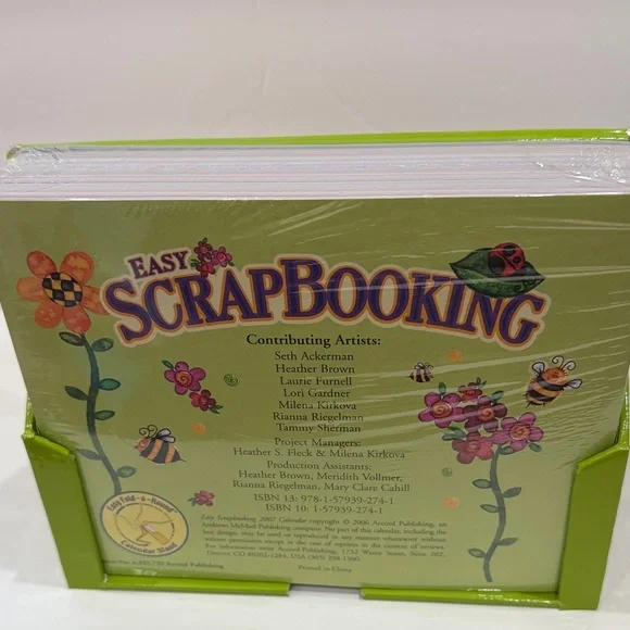 Easy Scrapbooking Calendar-365 days of decorative borders & elements. - Picture 8 of 9